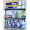 Triton Products Wire Shelf W/ Lock-On Hanging Brackets, Epoxy Coated Steel, Gray, 31" W x 5/8" H x 14-1/2" D 1720 - alternate 2